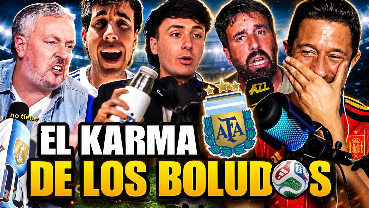 🚨🤣 ¡REPASO AL RIDÍCULO HISTÓRICO DE ARGENTINOS YOUTUBERS Y PERIODISTAS! ¡KARMA MUNDIAL! ¡ESPAÑA!