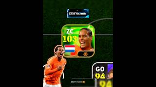 Virgil van Dijk 103.🔥 #efootball #pierre120hz #efootball2026mobile