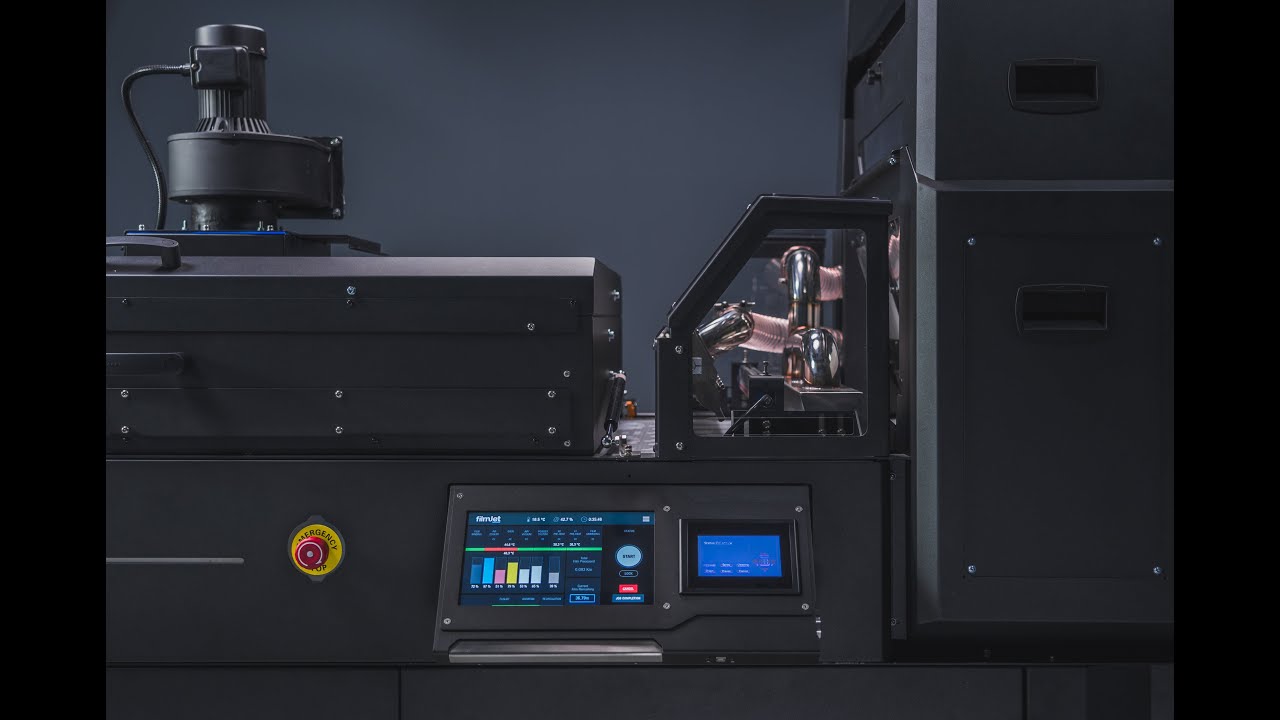 Introducing the Polyprint Filmjet DTF Roll-to-Roll Printing System | Made in Europe | 258 sq ft / hr