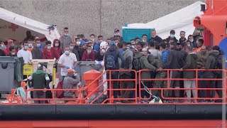 Migrazio krisia Kanarietan