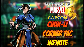 UMVC3: Chun-Li corner TAC with inputs