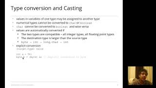 CM.5152 - Module I - Lecture 003.02 - Variables in Java
