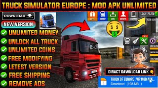 Truck of Europe Mod APK v1.4.0 | 🔥 Latest Version (Unlimited Money + All Trucks Unlocked) 2026 🤑 screenshot 4