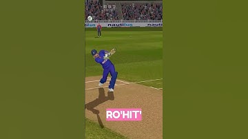 #rc22 ROHIT SHARMA LOFTED DRIVE #559 real vs game comparison | #realcricket22
