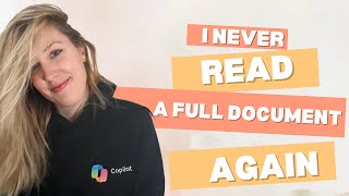 How to make summery of a Word Document with Microsoft Copilot ✨ Super Easy!