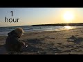【鬼龍院】癒し＆安眠のための波と日の入り動画１時間
