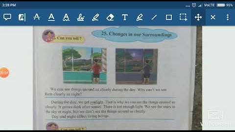 Std.3rd. Sub.EVS Lesson no.25 Changes in our surrounding =part 1