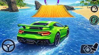 Water Driving Green Car Racing Game For Kids - Car Simulator Game To Play - Android Gameplay screenshot 5