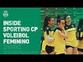 INSIDE SPORTING CP | Treino das Leoas do Voleibol Feminino