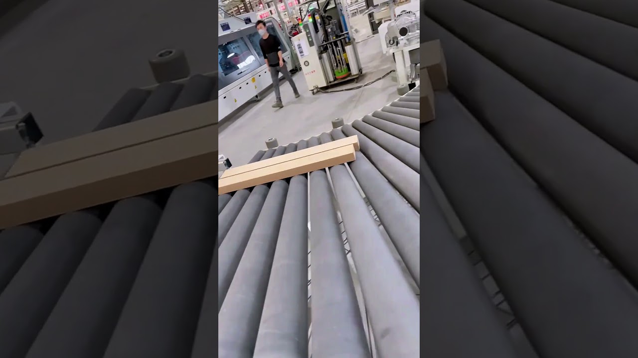 Edge banding bend conveyor- Good tools and machinery make work easy