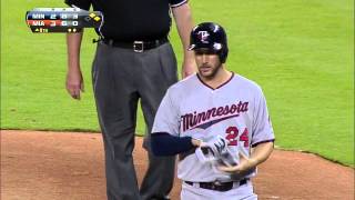 2013/06/25 Plouffe's RBI single