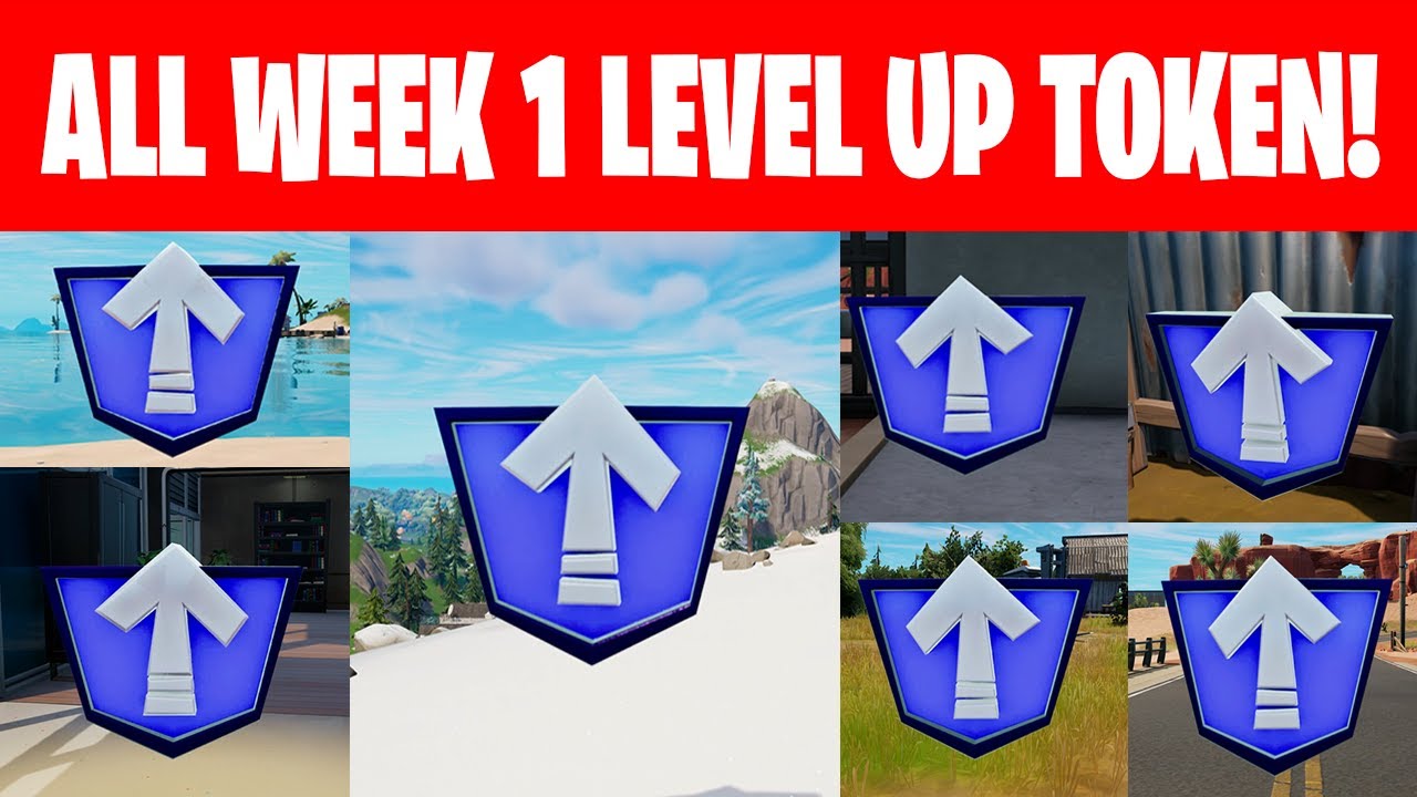 Where to find Fortnite Level Up Tokens