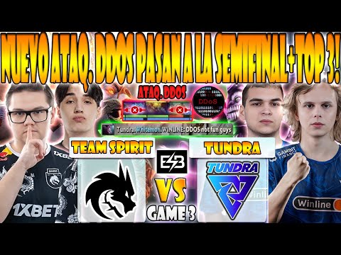 TUNDRA VS TEAM SPIRIT BO3[GAME 3]ELIMINACION-YATORO, COLLAPSE VS BZM, DYRACHYO-PGL WALLACHIA S3-ESB