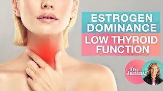 Women’s Hormones | Estrogen Dominance & Low Thyroid Function | Dr. J9 Live