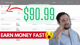 I Tried Making Money with Adobe Stock Images using AI 🤑 | Results Will SHOCK YOU!