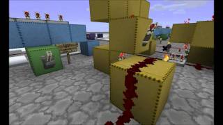 Minecraft - Delay Line logic (4bit adder Rev. 1)