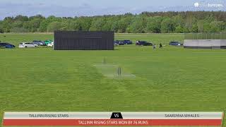Saaremaa Whales vs Tallinn Rising Stars live cricket match | NOBE Eesti Premium Liiga 2 live - Nati