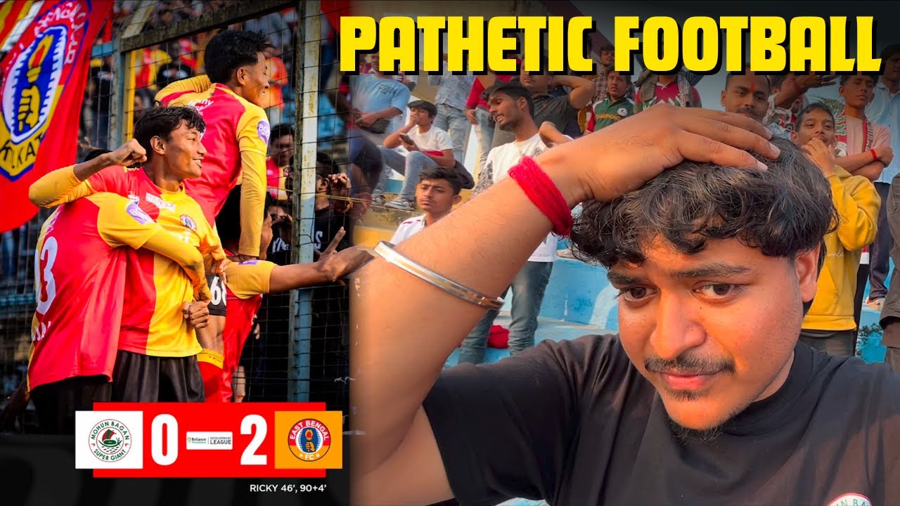 East Bengal Wins Another Kolkata Derby | RFDL Matchday Vlog