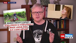 Marketingový expert: Schillerová si vypěstovala image lidové ženy, ale z daní občanů