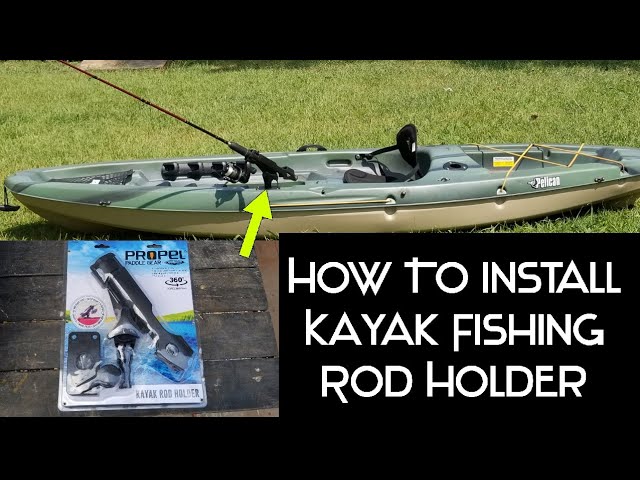 How To Install rod holder on kayak How To Install rod holder on kayak