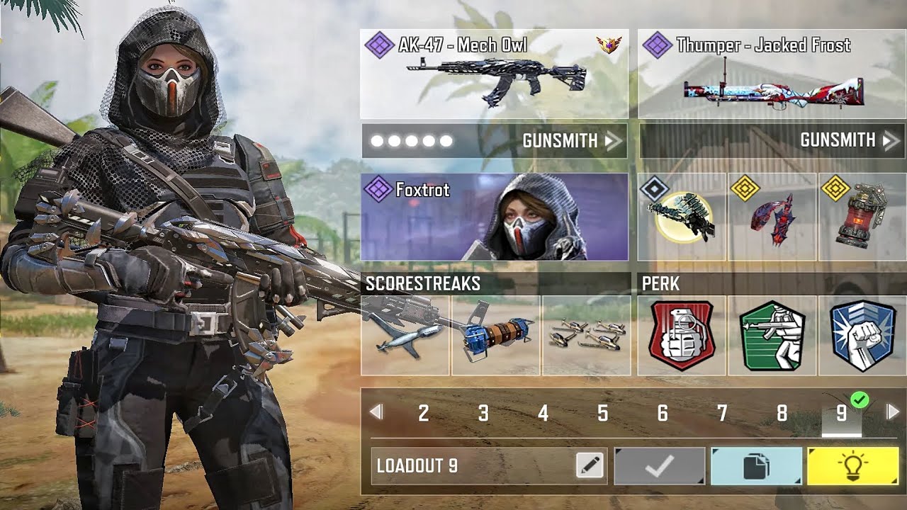 AK-47 Mech Owl Gameplay with Foxtrot Call of Duty Mobile