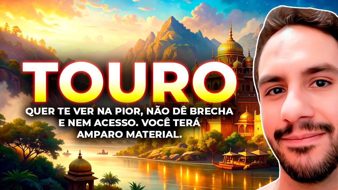 TOURO ♉ Quer te ver na pior, não dê brecha e nem acesso. Você terá amparo material.