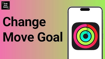 HOW TO CHANGE DAILY MOVE GOAL IN FITNESS APP