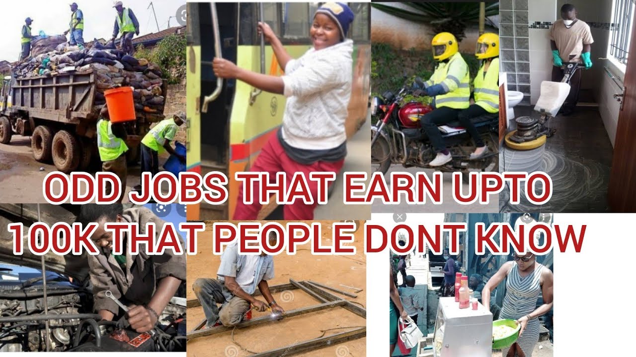 AMAZING!! 10 WEIRD JOBS  THAT PAY WELL IN KENYA🤑🤑|, "Earn Upto 100k " 😲
