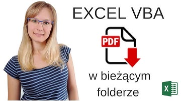 Excel VBA: zapisz plik jako PDF w tym samym folderze