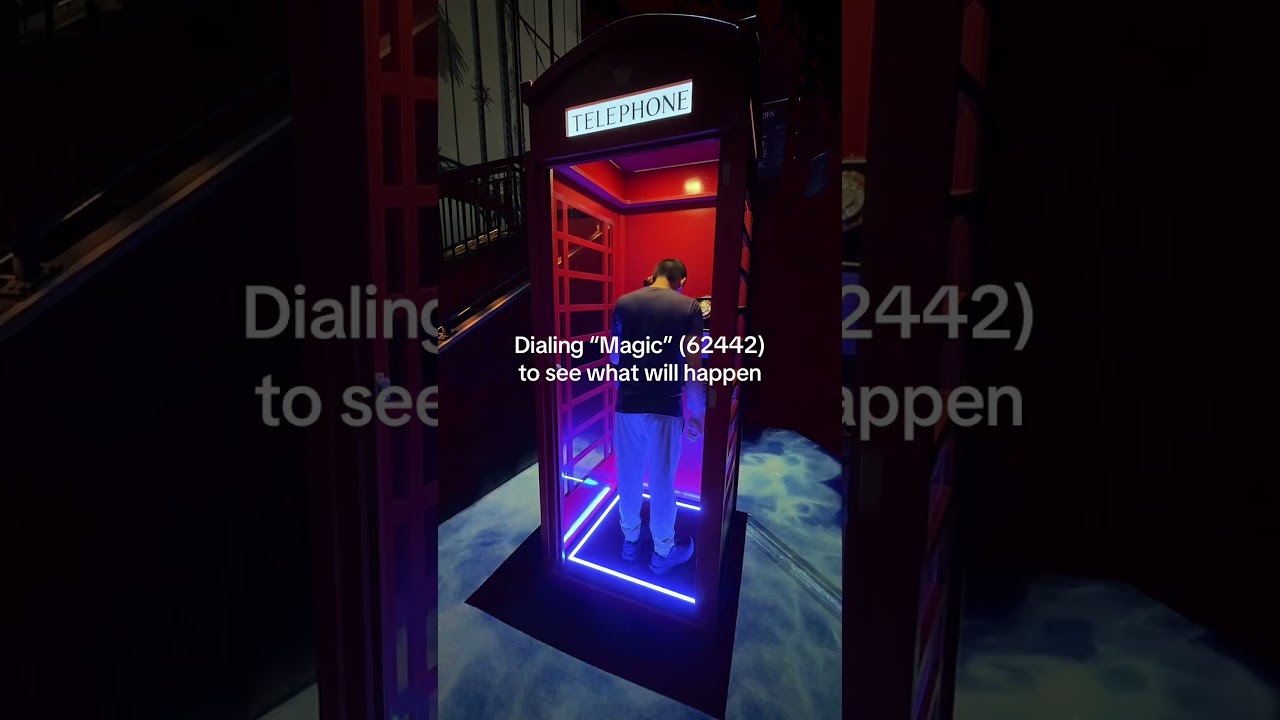 ティンカーベル Dialing 62442 inside Harry Potter: Visions of Magic 🪄✨One call