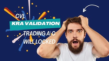 Cvl kra validation in tamil | cvl kra mobile verify  #tradingaccounts #updating #alert #important
