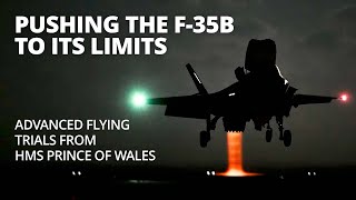F35B Advanced flying trials off the east Coast of the United States