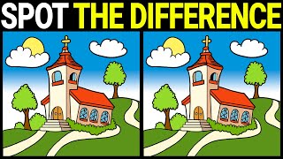 Spot the Difference Game | How Many Differences Can You Find? 《Easy》