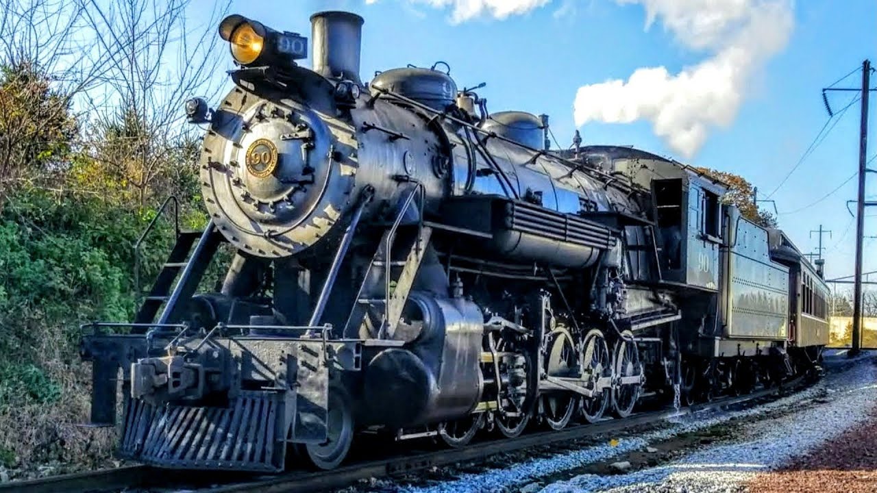 Engine 90 Switching Sides, Leaman Place Junction