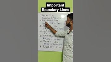 Important Boundary Lines #upsc #ssc #sscchsl #ssccgl #rrb #rrbntpc #sscmts #pcs #dsssb #gk #fact