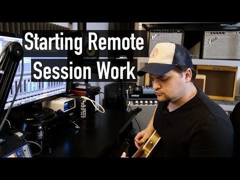 Remote Session Work: How it Works and How to Get Started