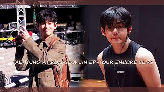 Taehyung - At Run-Seokjin- Ep Tour Encore Clips With Topaz Ae Cc 4K