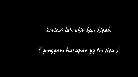 ALONE AT LAST - SAAT DUNIA TAK MENATAP KE ARAH MU | LIRIK