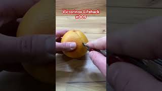 Victorinox Can Opener for Citrus peeling Lifehack no. 009 #victorinox #lifehack