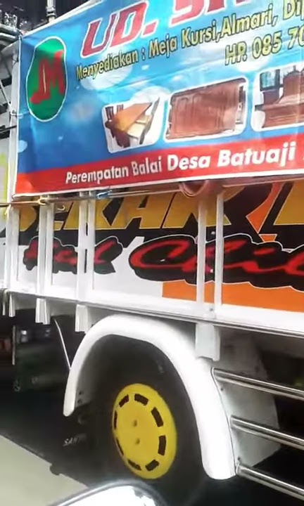 Truk sekar taro red chile bawa sound dhea suwara
