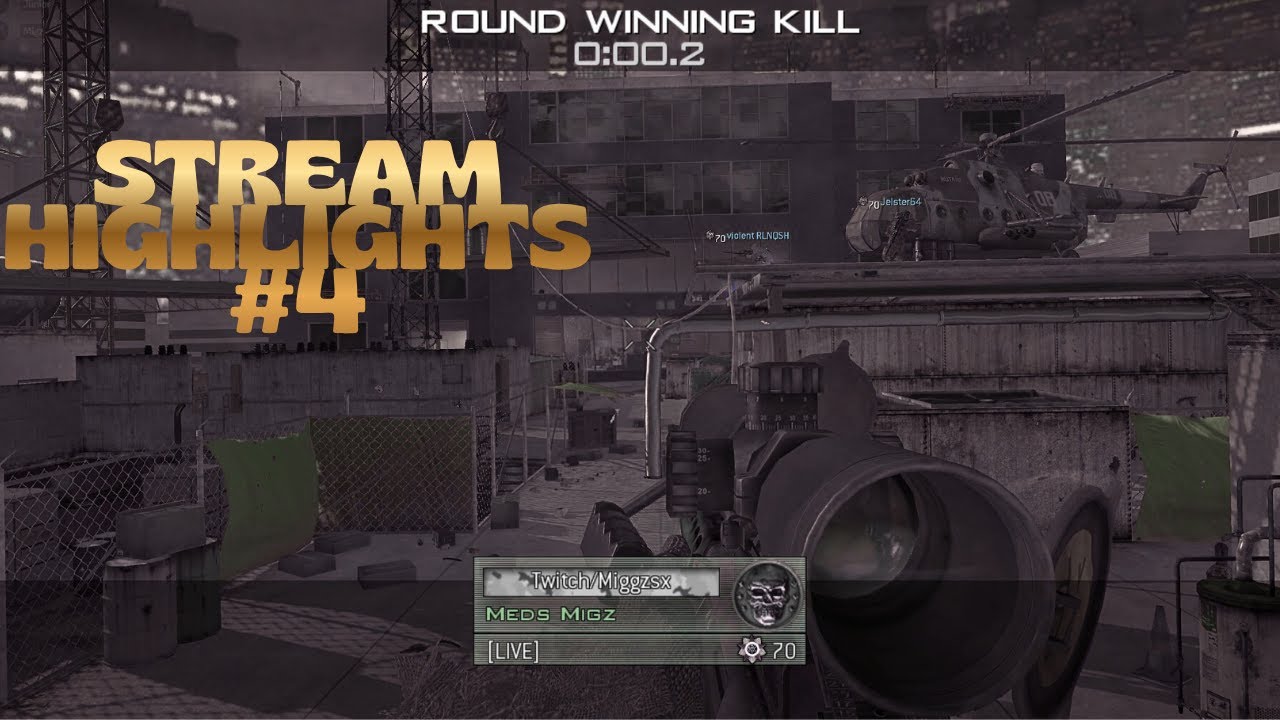 I HIT A SHOT ACROSS THE MAP! (stream highlights #4)