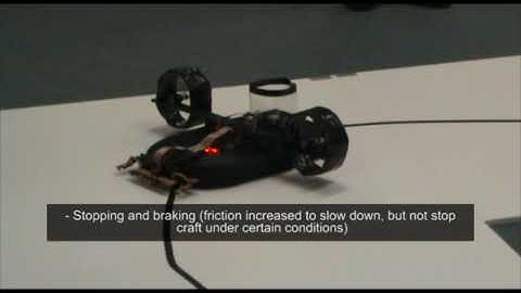 ECE3091 Line-following hovercraft (2009)