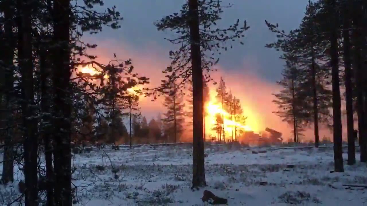 Finnish rocket artillery - YouTube