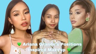 Ariana Grande&#39;s Position Inspired Makeup Tutorial using Vice Co x Anne Clutz Palette 💛