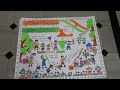 Poster making of clean india green india  poster making of swatch bharat abhiyan