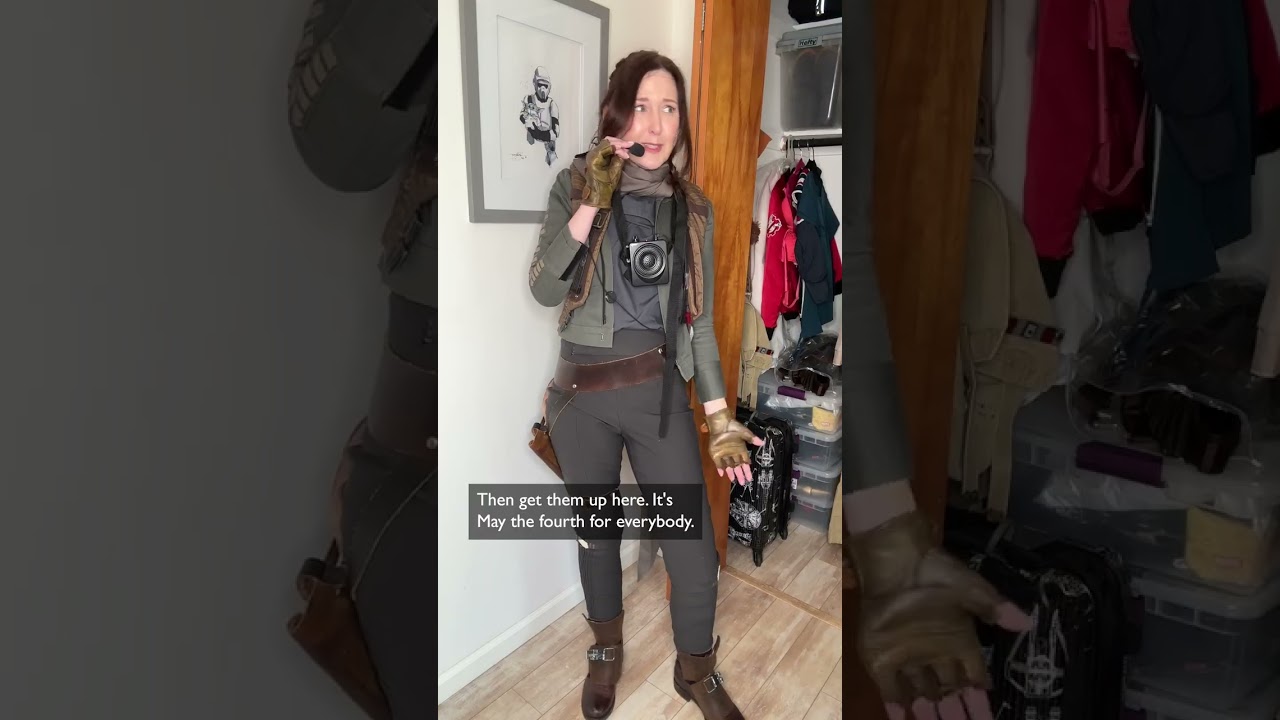 All the Star Wars Costumes are worn for 