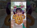 アメリカのディズニーの食べ物が日本と比べ物にならないくらい大きかったりで油っこくてびっくり?!?!🤣🌈💗 #wdw #フロリダディズニー #しなこ