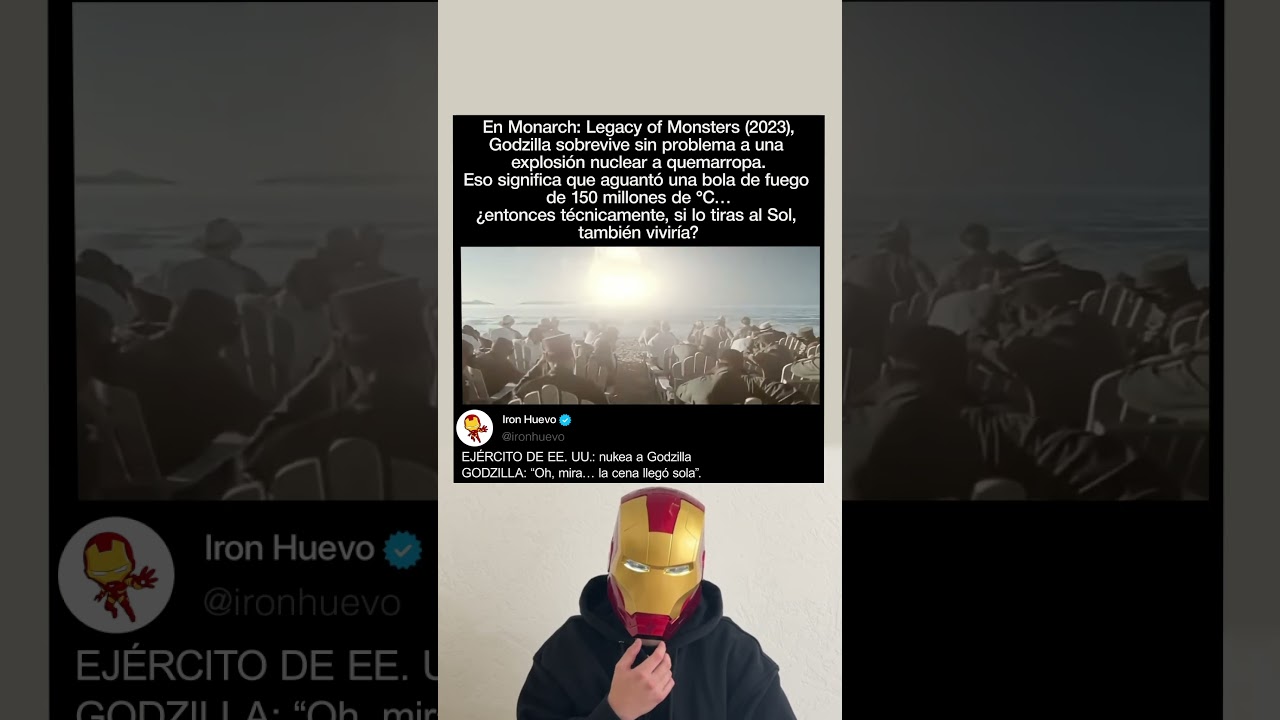 Escena en la que Godzilla es bombardeado nuclearmente | Monarch: Legacy of Monsters (2023) | 