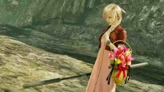 DISSIDIA 012 [Mods]: Lightning (Aerith Outfit) VS. Bahamut (FFVIII)