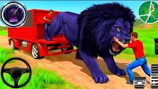 Real Animal Transport Truck Simulator 3D |Offroad Cargo Truck Driving Game 2024 - Android Gameplay screenshot 3